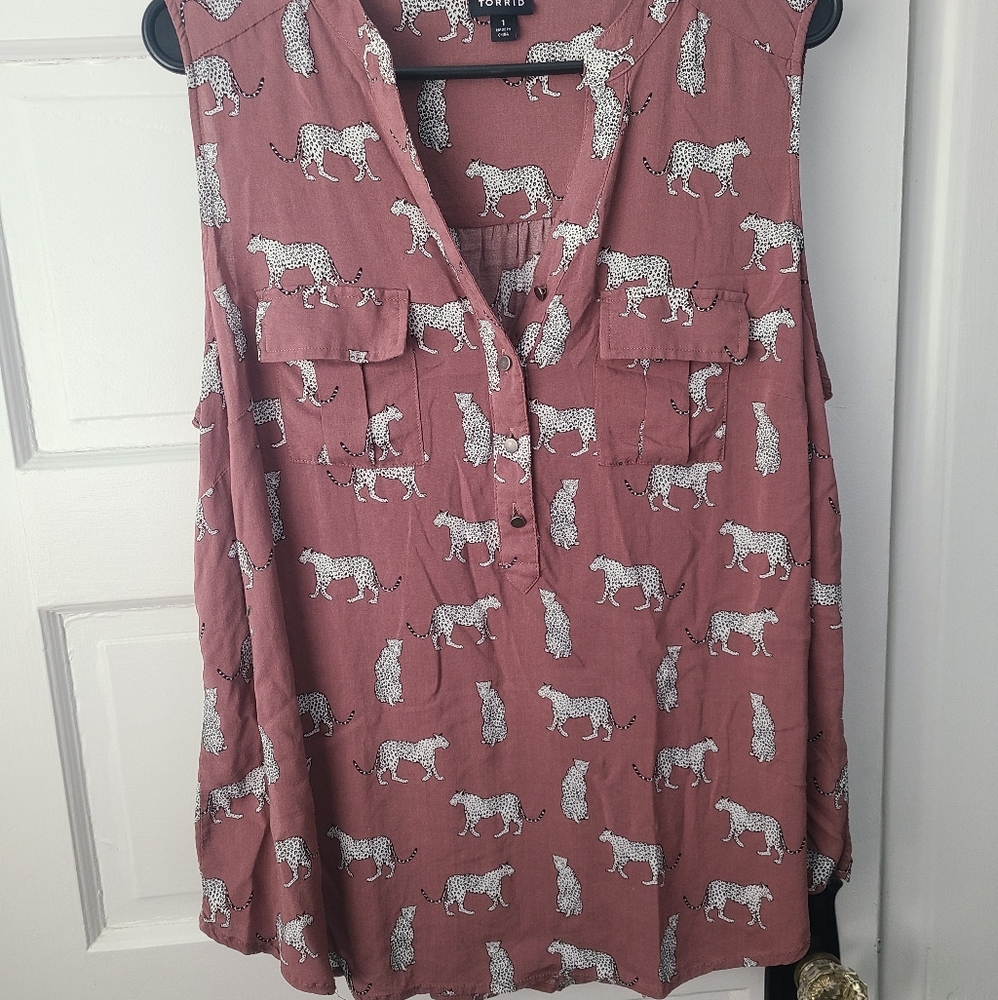 Torrid Leopard Tank